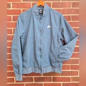 Nike Men's Slate Blue Bomber Jacket M